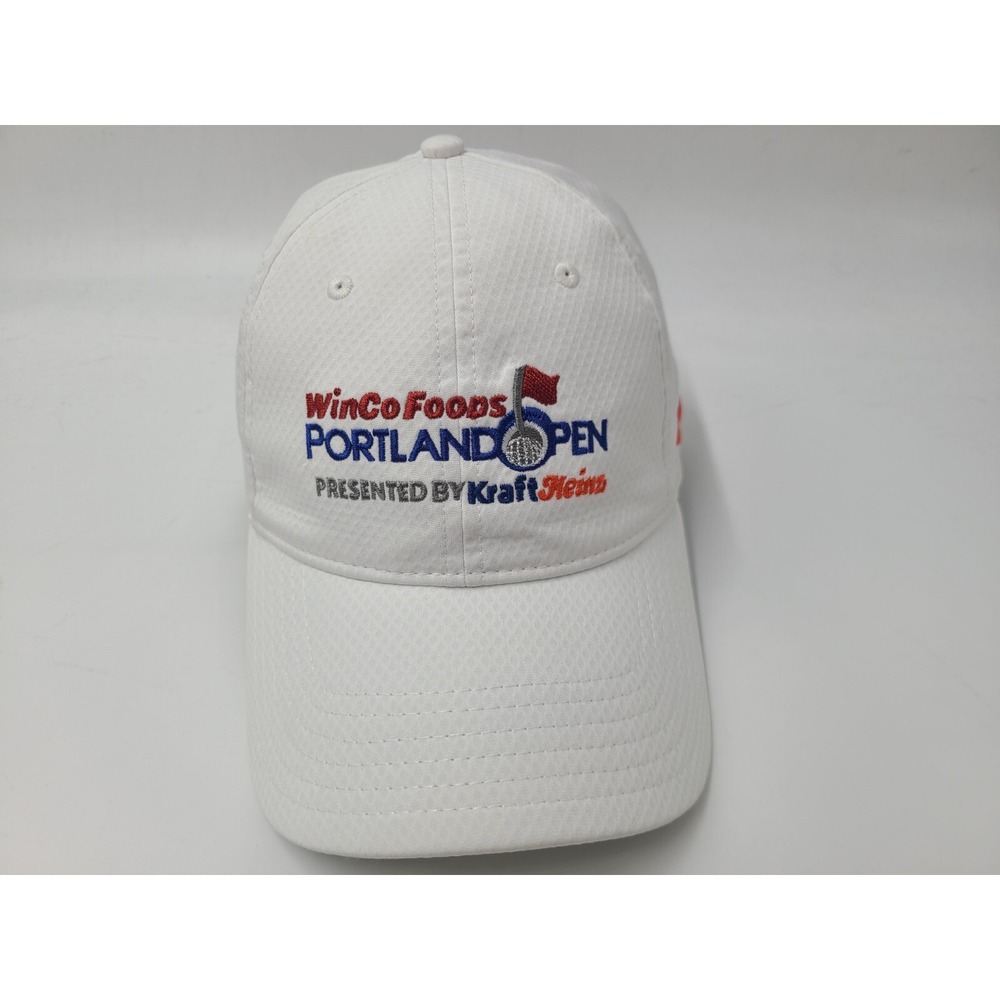 WinCo Foods Portland Open‎ Golf Tournament Under Armour Adjustable Hat Cap White